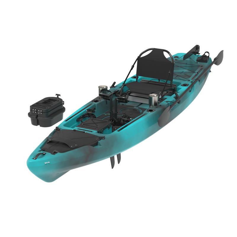 12.8′ Pedal fishing kayak (Wahoo 128)