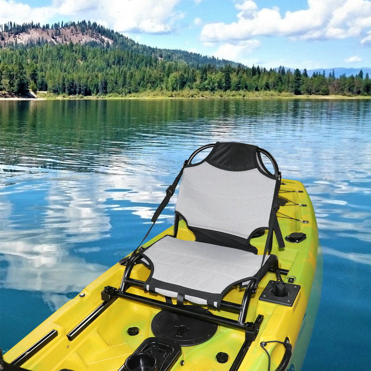 Aluminum kayak seat