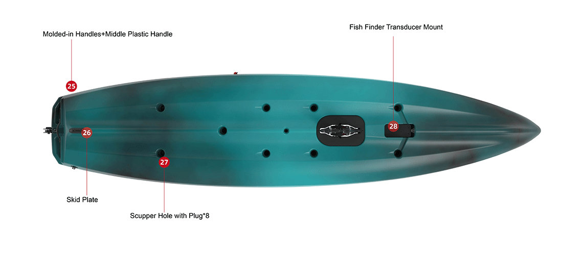 Wahoo 128PPP parts detail-2