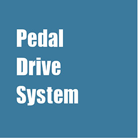 sistema de acionamento por pedal